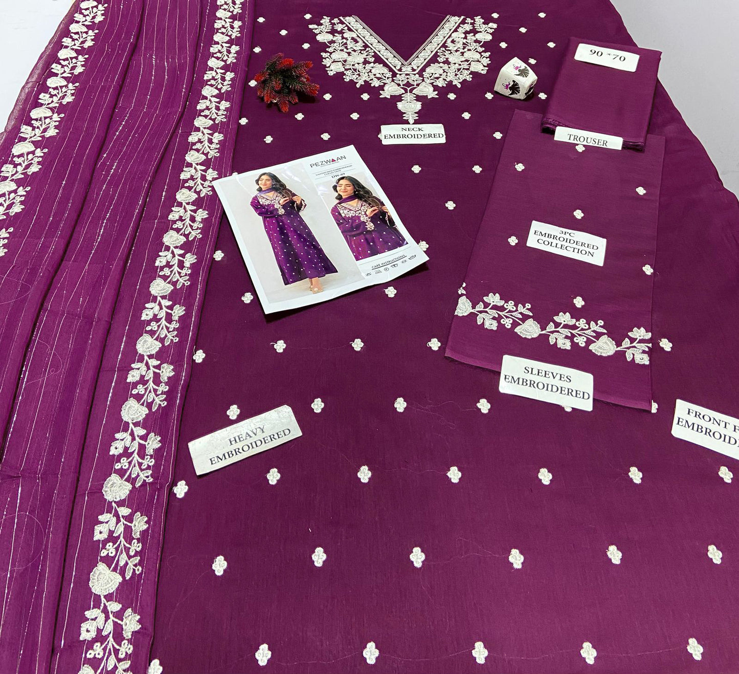 PZ Lawn Embroidered 2Pc D-5806
