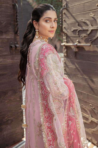 AF D473 Luxury Organza Embroidered Unstitched