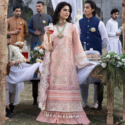MH D24AB Lawn Festive Chikankari Unstitched