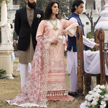 MH D24AB Lawn Festive Chikankari Unstitched