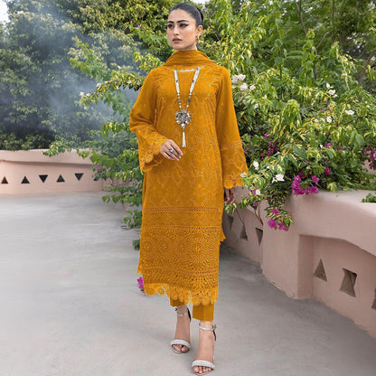 KF D572 Luxury Lawn Chikankari Unstitched