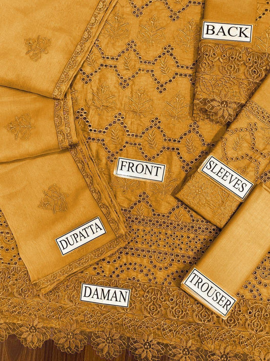 KF D572 Luxury Lawn Chikankari Unstitched