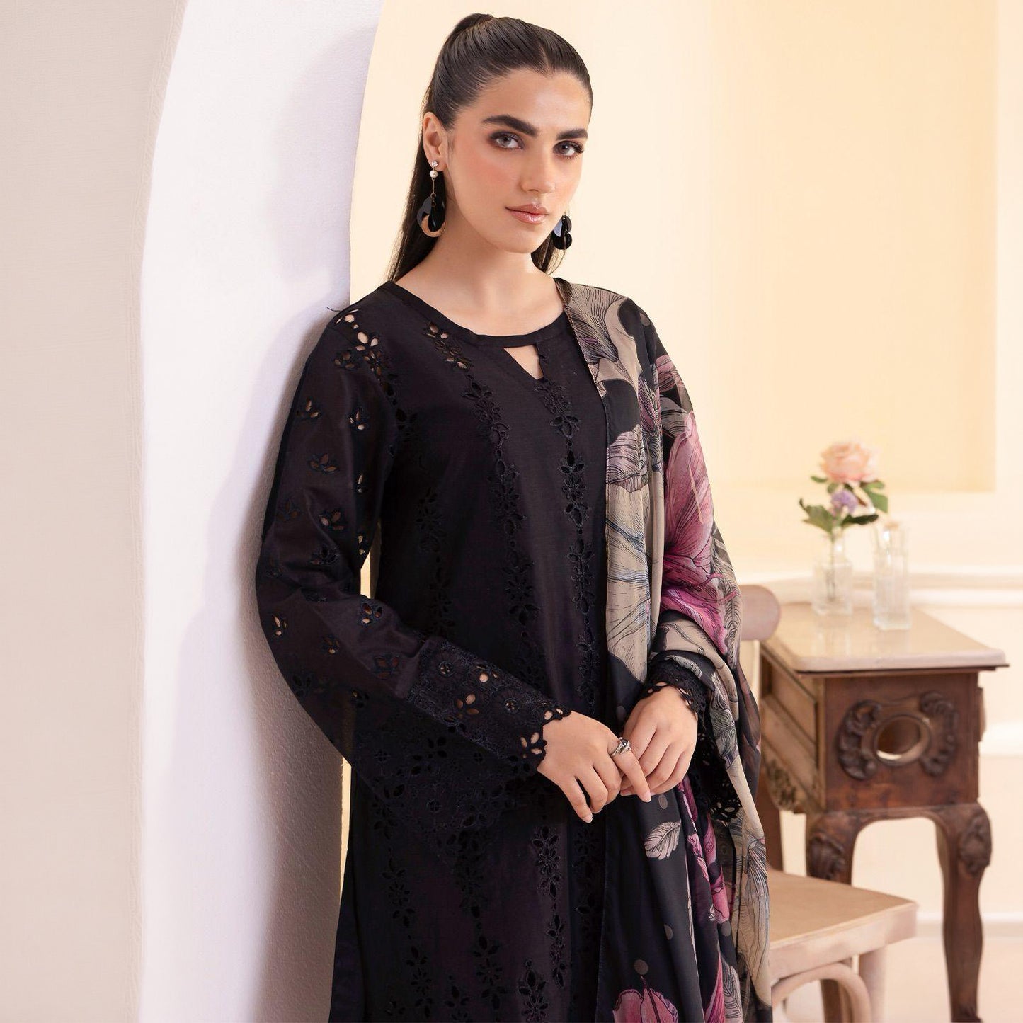 IZ D574 Lawn Festive Chikankari Unstitched