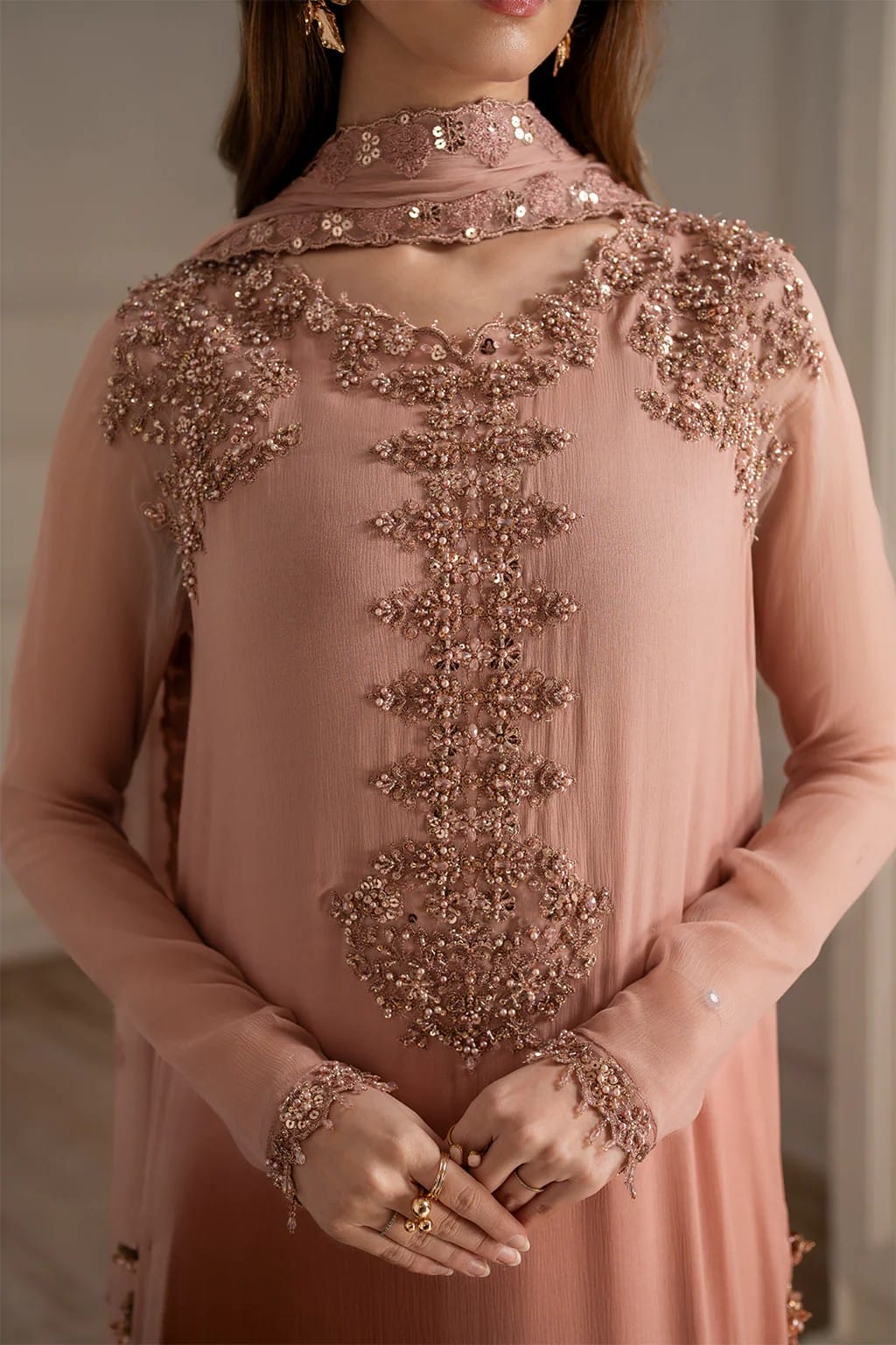 IZ D3514 Lawn Festive Embroidered Unstitched
