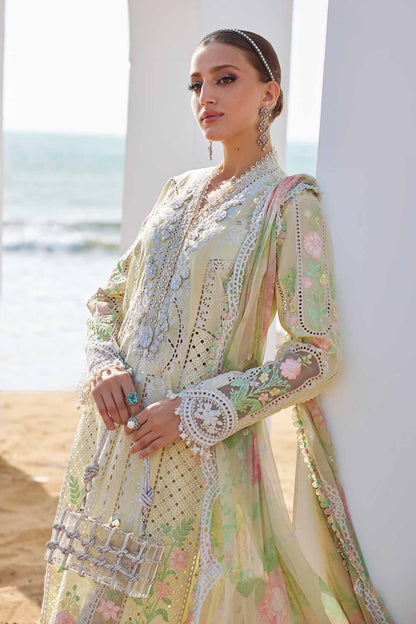 MB D576 Luxury Lawn Chikankari Unstitched