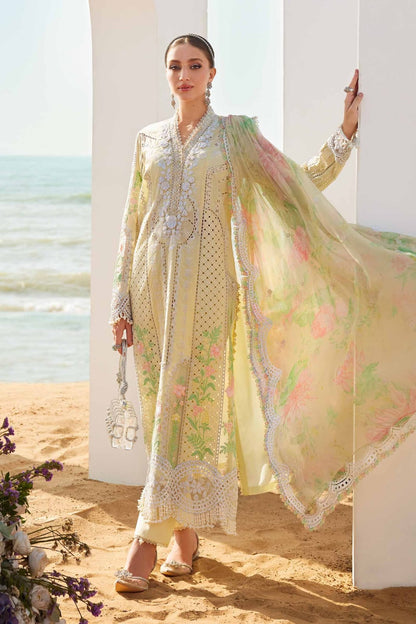 MB D576 Luxury Lawn Chikankari Unstitched