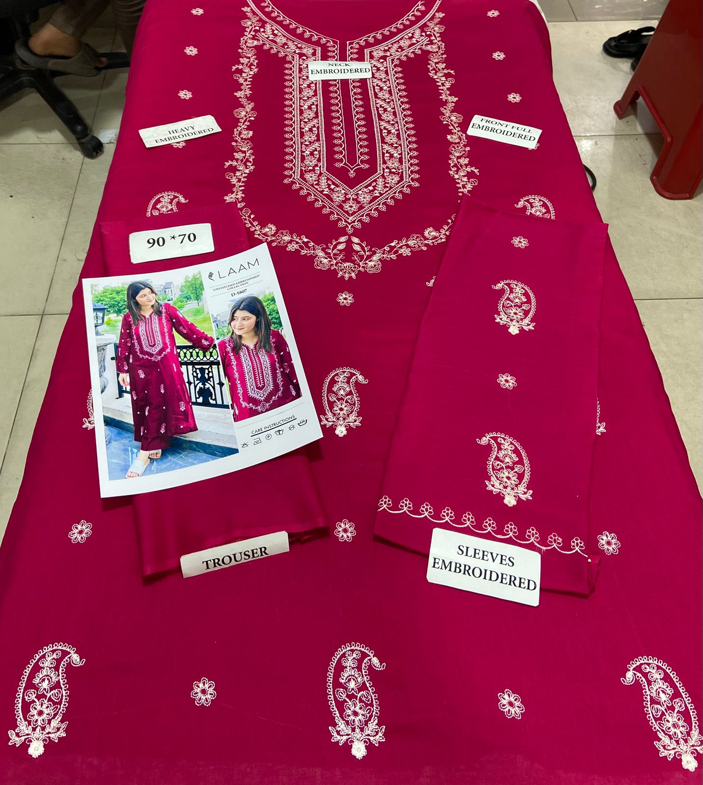 LM Lawn Embroidered 2Pc D-5807