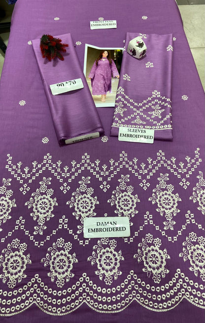 LS Lawn Embroidered 2Pc D-5799