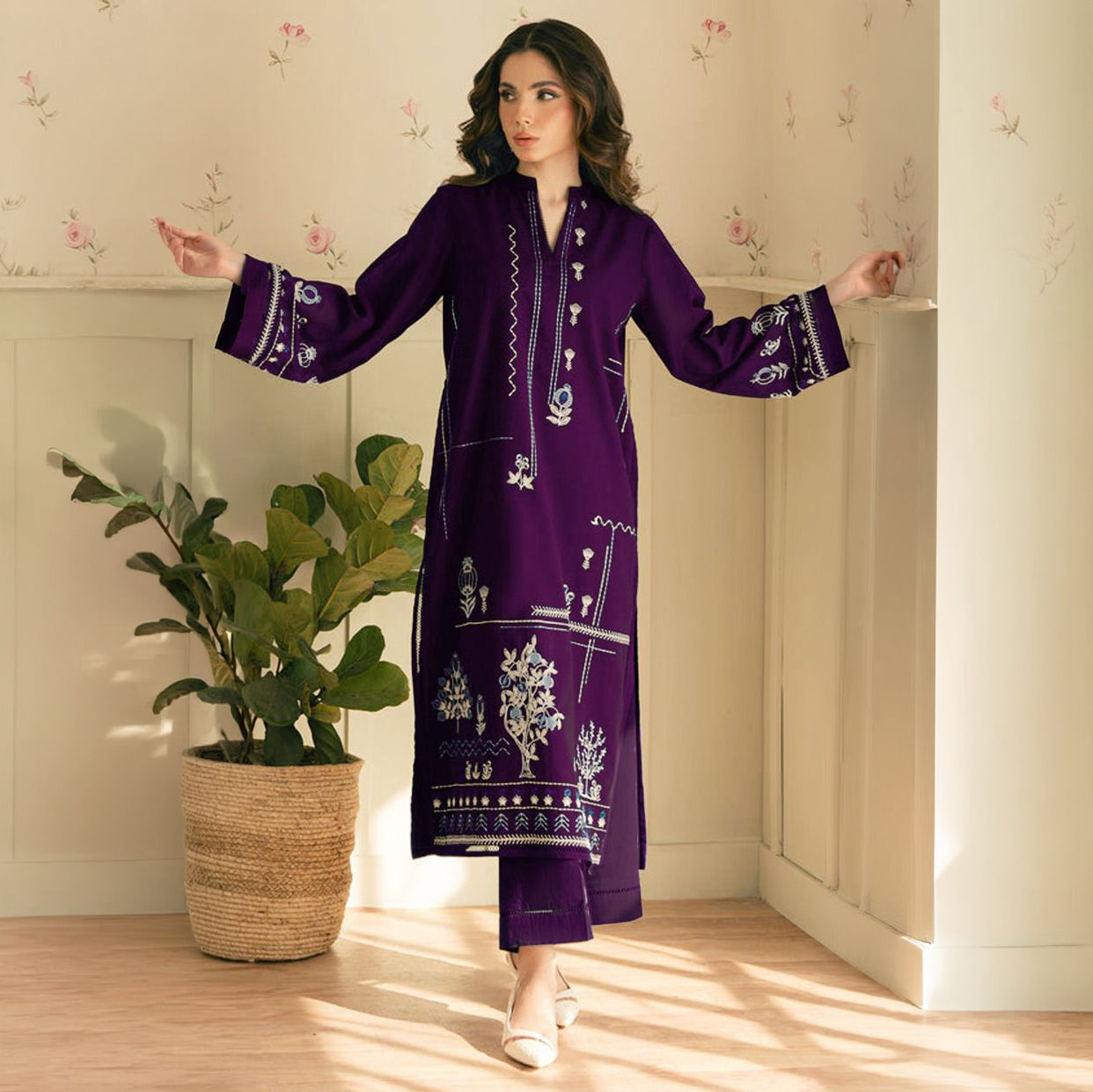 LM Lawn Embroidered 2Pc D-5793