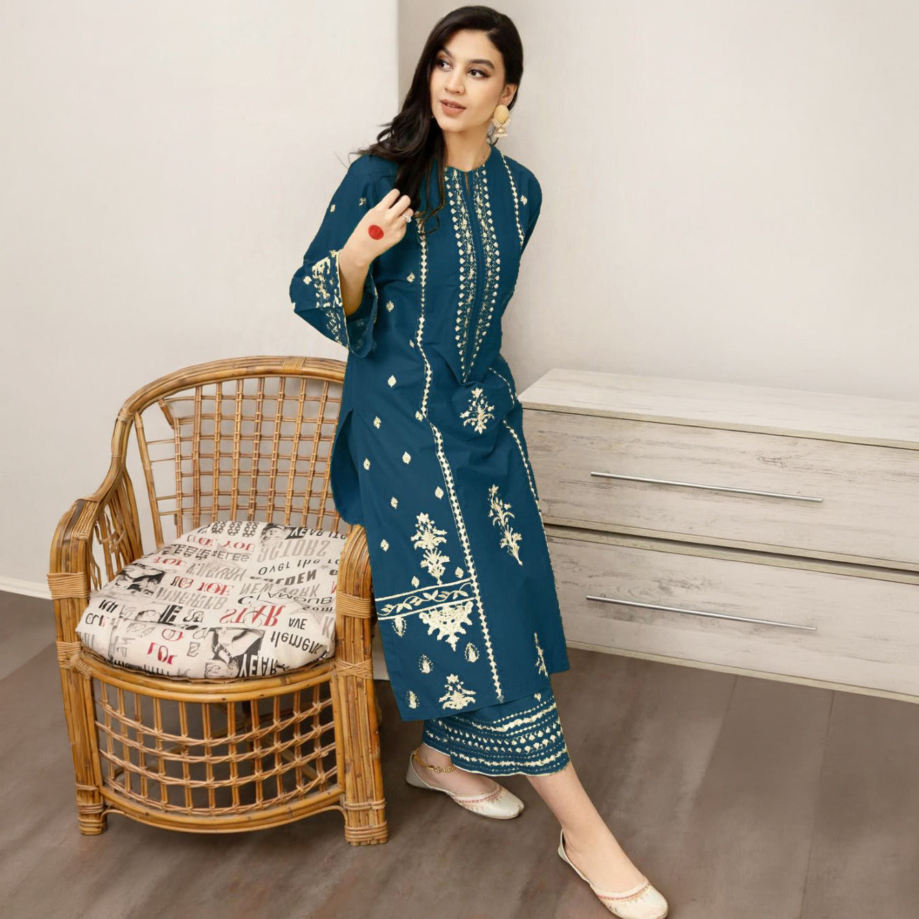 UG Lawn Embroidered 2Pc D-5796