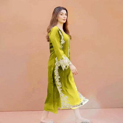 AZ Lawn Embroidered 2Pc D-5786