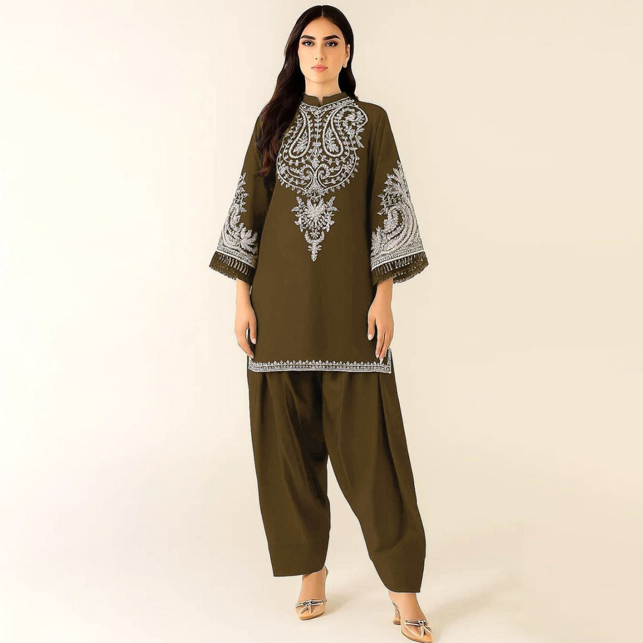 MB Lawn Embroidered 2Pc D-5809