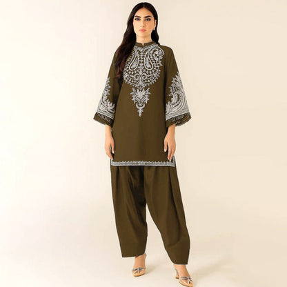 MB Lawn Embroidered 2Pc D-5809