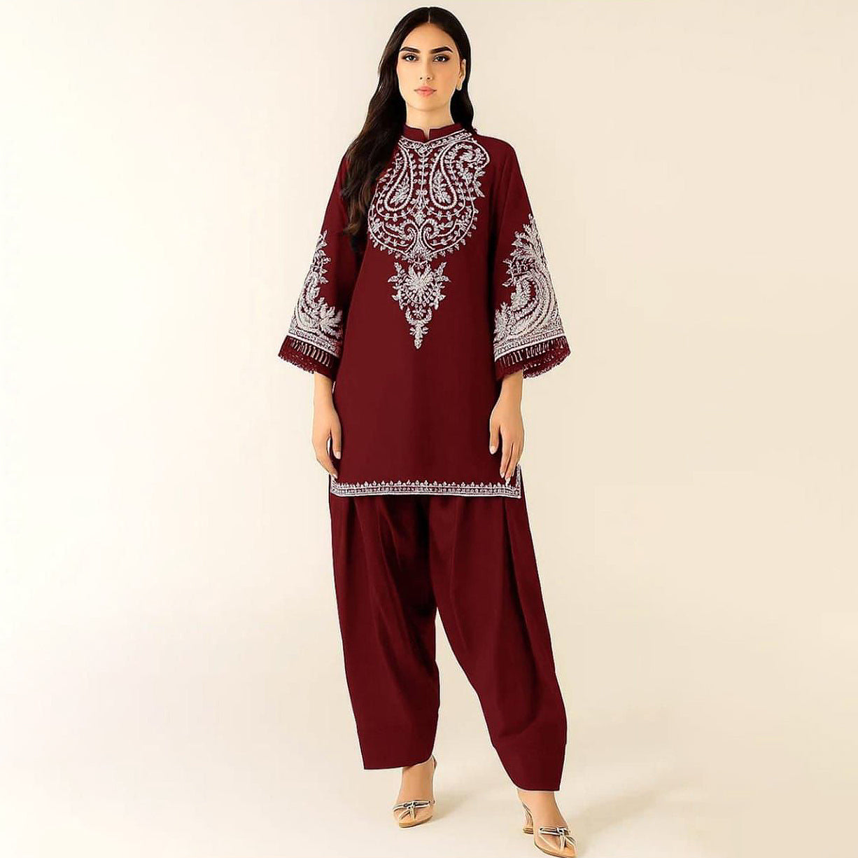 MB Lawn Embroidered 2Pc D-5809