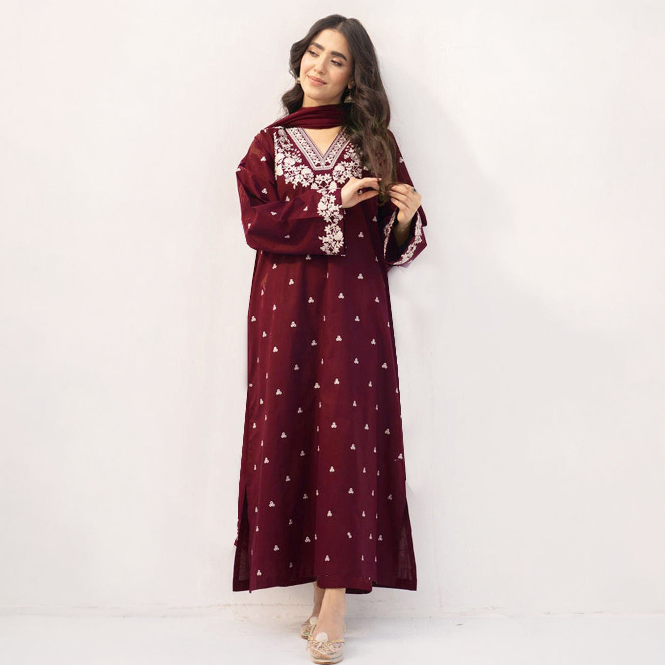 PZ Lawn Embroidered 2Pc D-5806