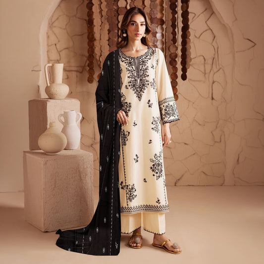 BTK Lawn with Emb Chiffon D-150