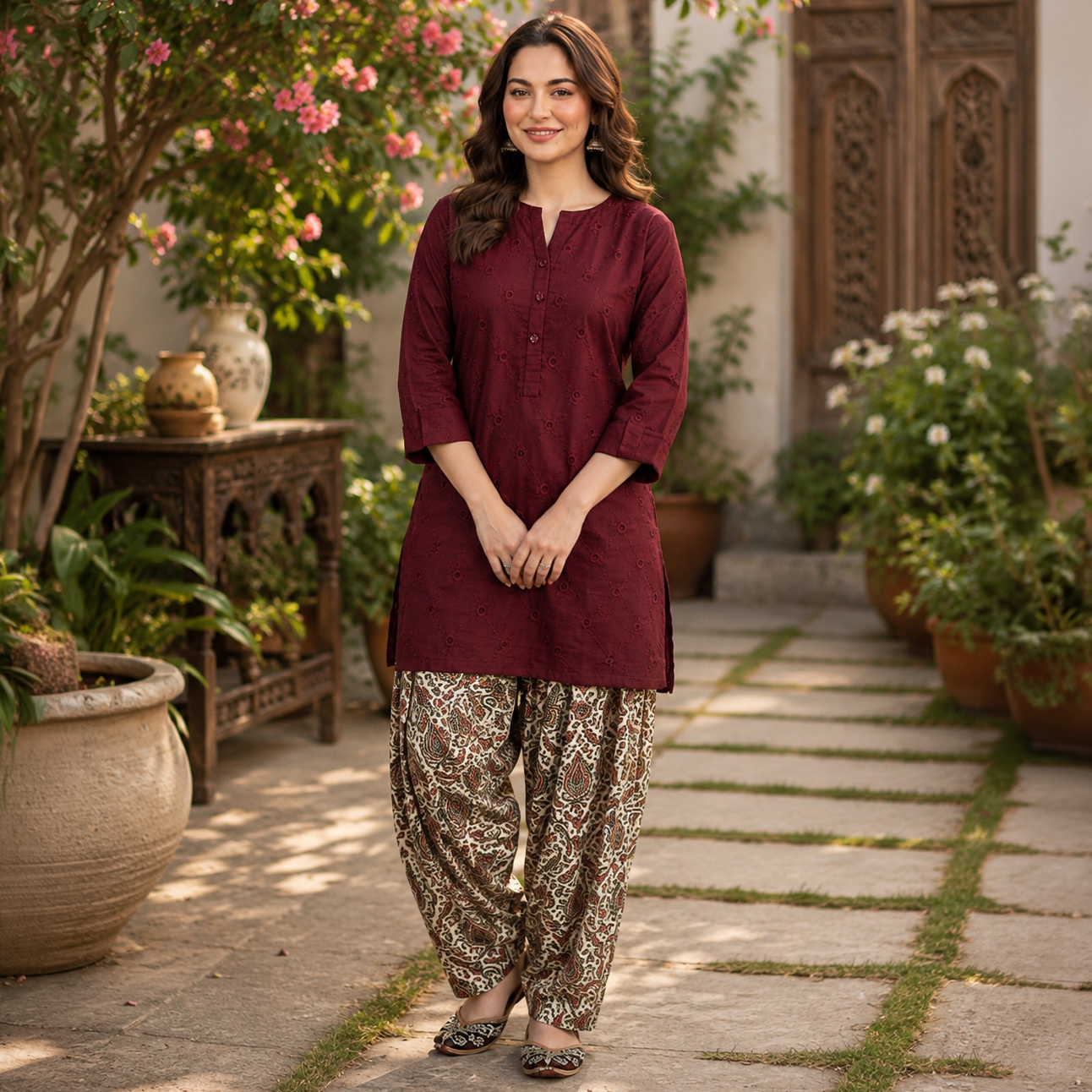 Ehan Lawn Chikankari 2PC