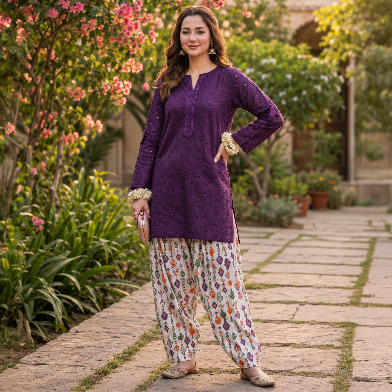 Ehan Lawn Chikankari 2PC