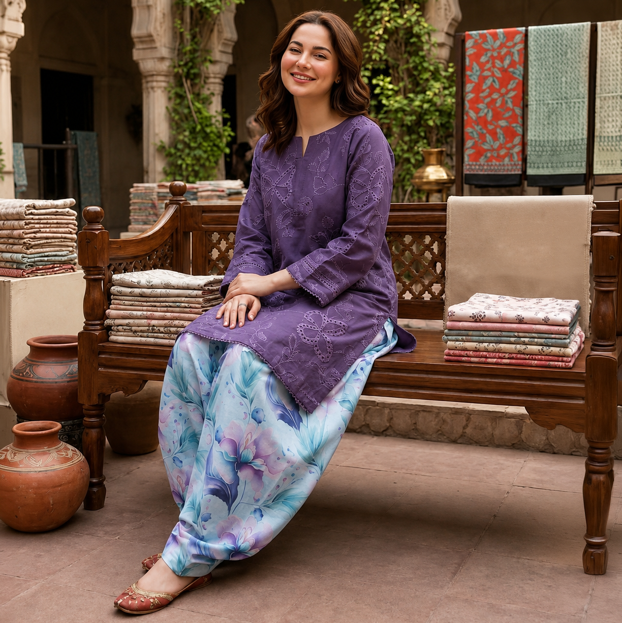 Ehan Lawn Chikankari 2PC