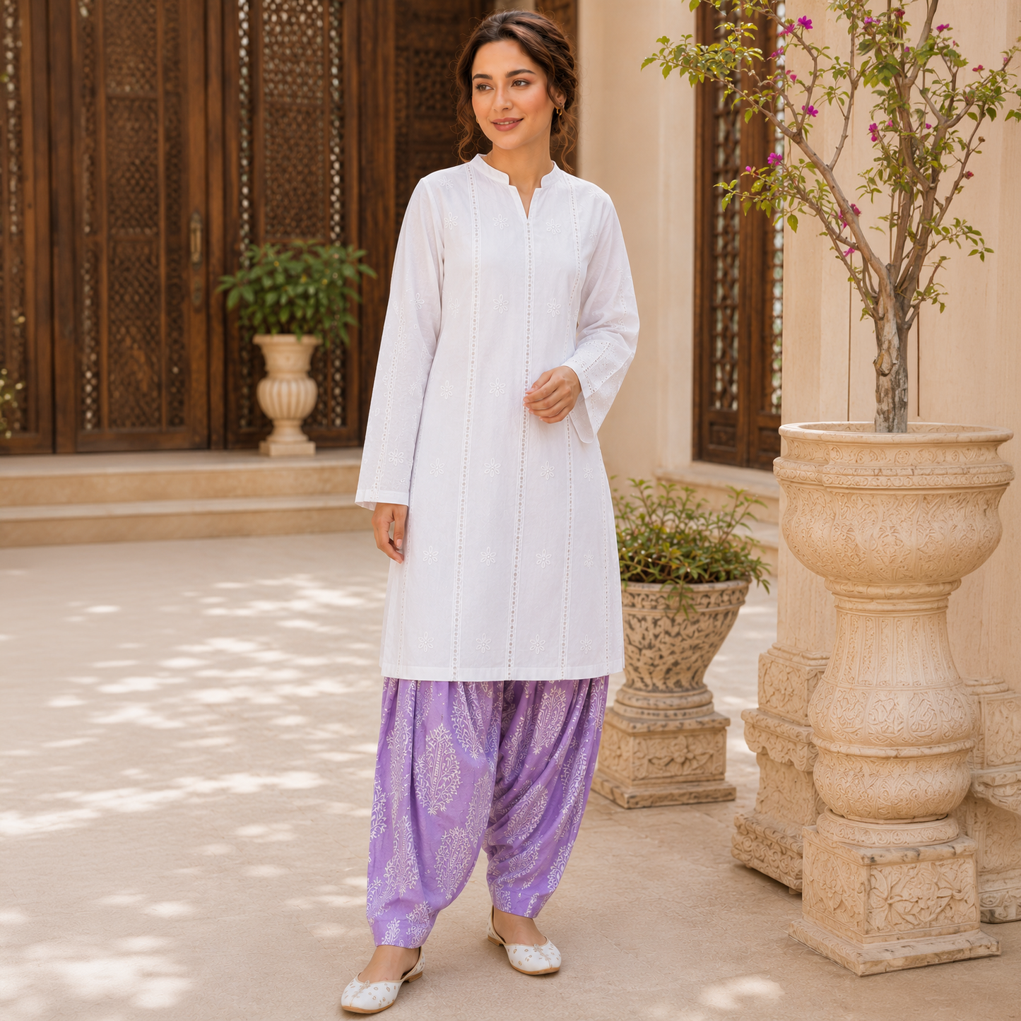 Ehan Lawn Chikankari 2PC