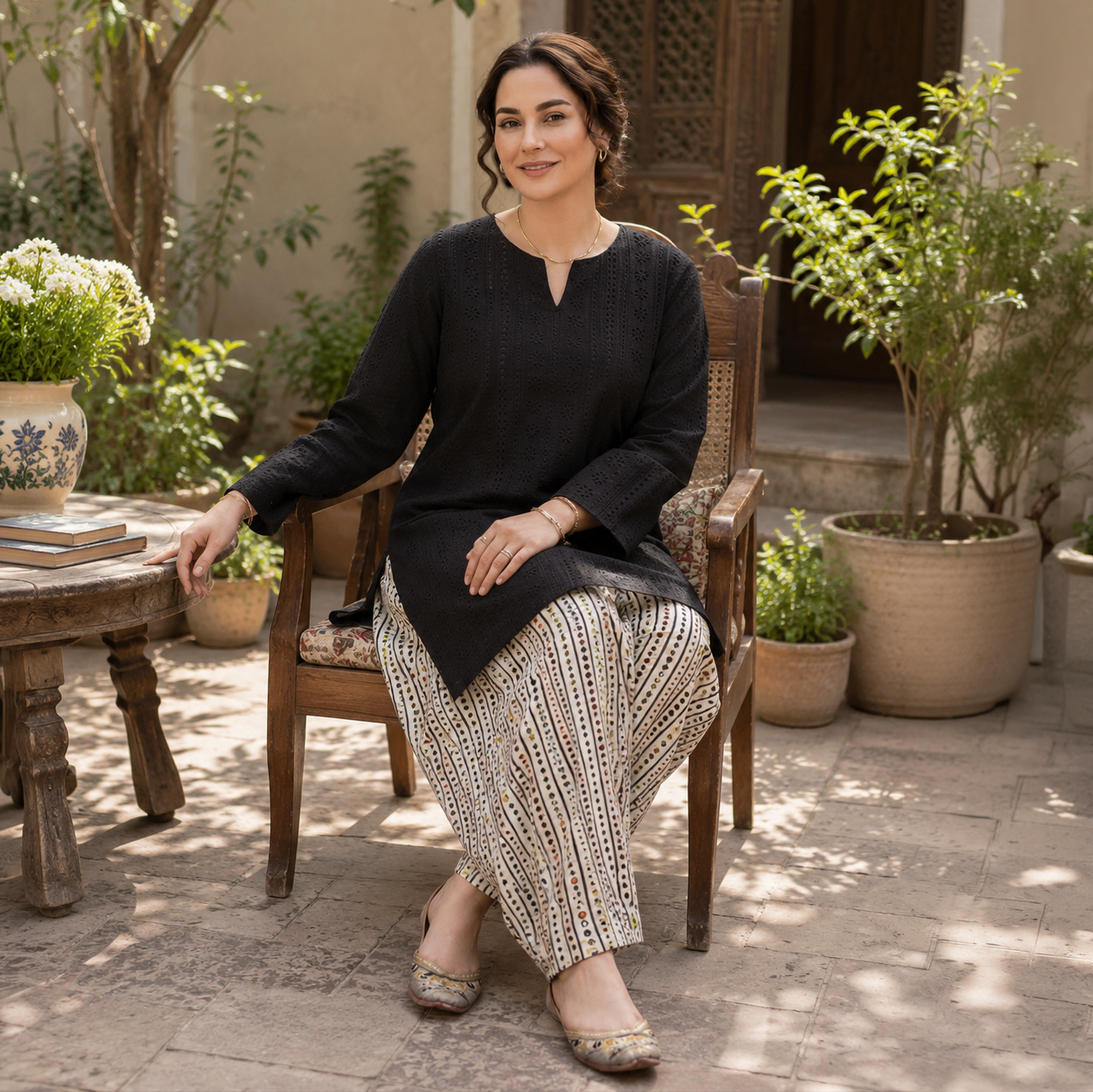 Ehan Lawn Chikankari 2PC