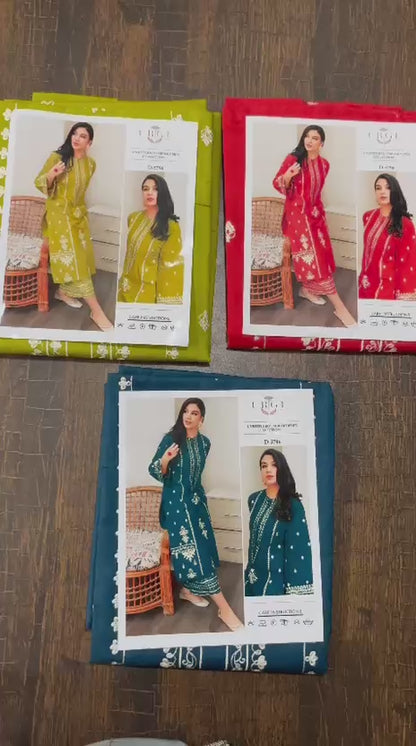 UG Lawn Embroidered 2Pc D-5796