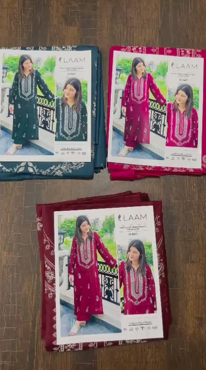 LM Lawn Embroidered 2Pc D-5807